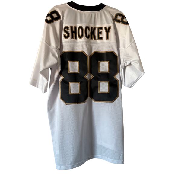 SAINTS Jeremy Shockey 88 Jersey Mens XXL athlesiure football NFL Onfield Reebok - Picture 5 of 10